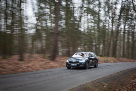 Produktové foto - test vozu nová Škoda Octavia